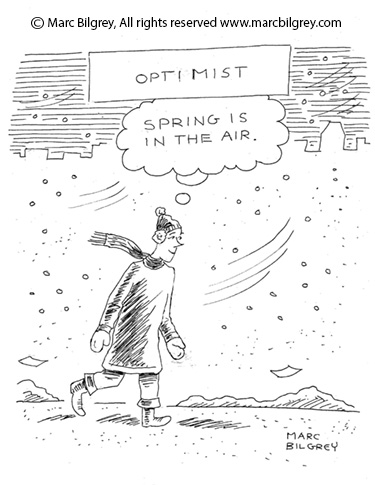 optimist spring is coming